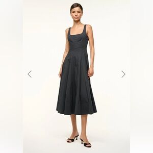 STAUD Wells Dress in Black